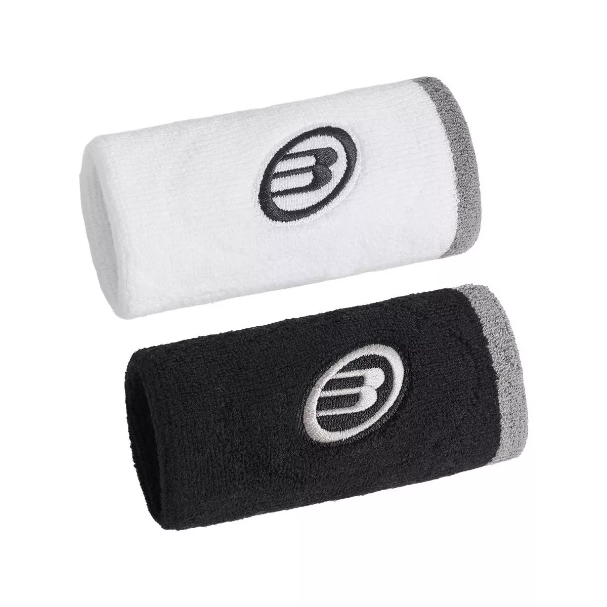 Serre-Poignets Bullpadel BPMU265I Blanc / Noir x2