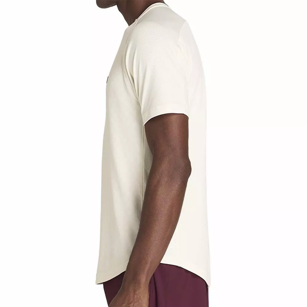 T-shirt Wilson Serve Out Homme Blanc cass&eacute;