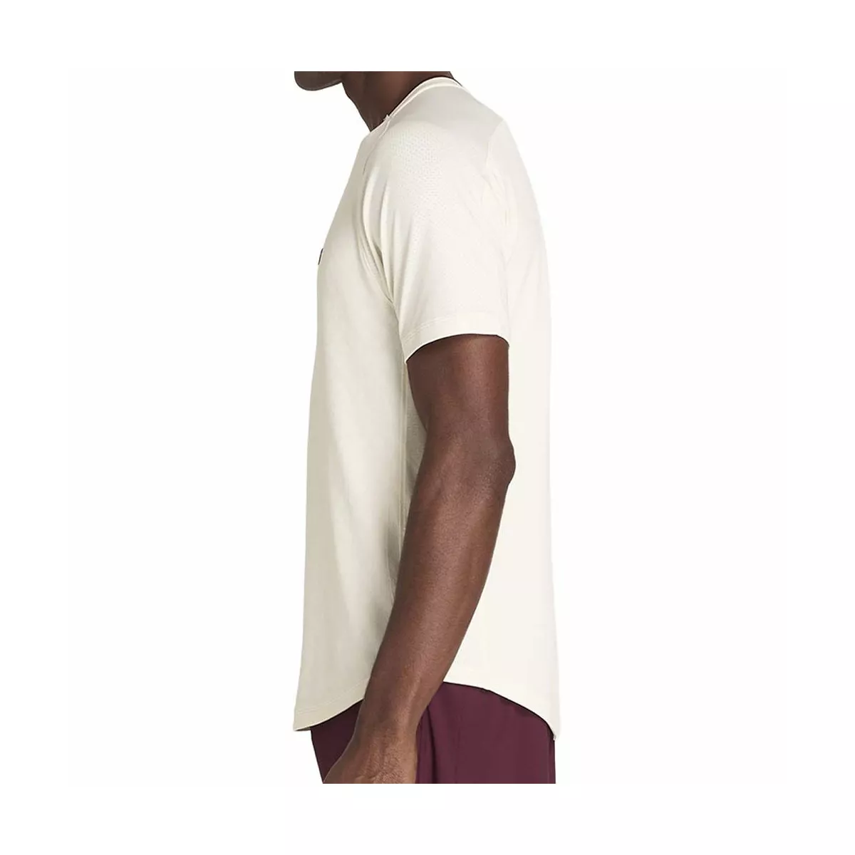 T-shirt Wilson Serve Out Homme Blanc cass&eacute;