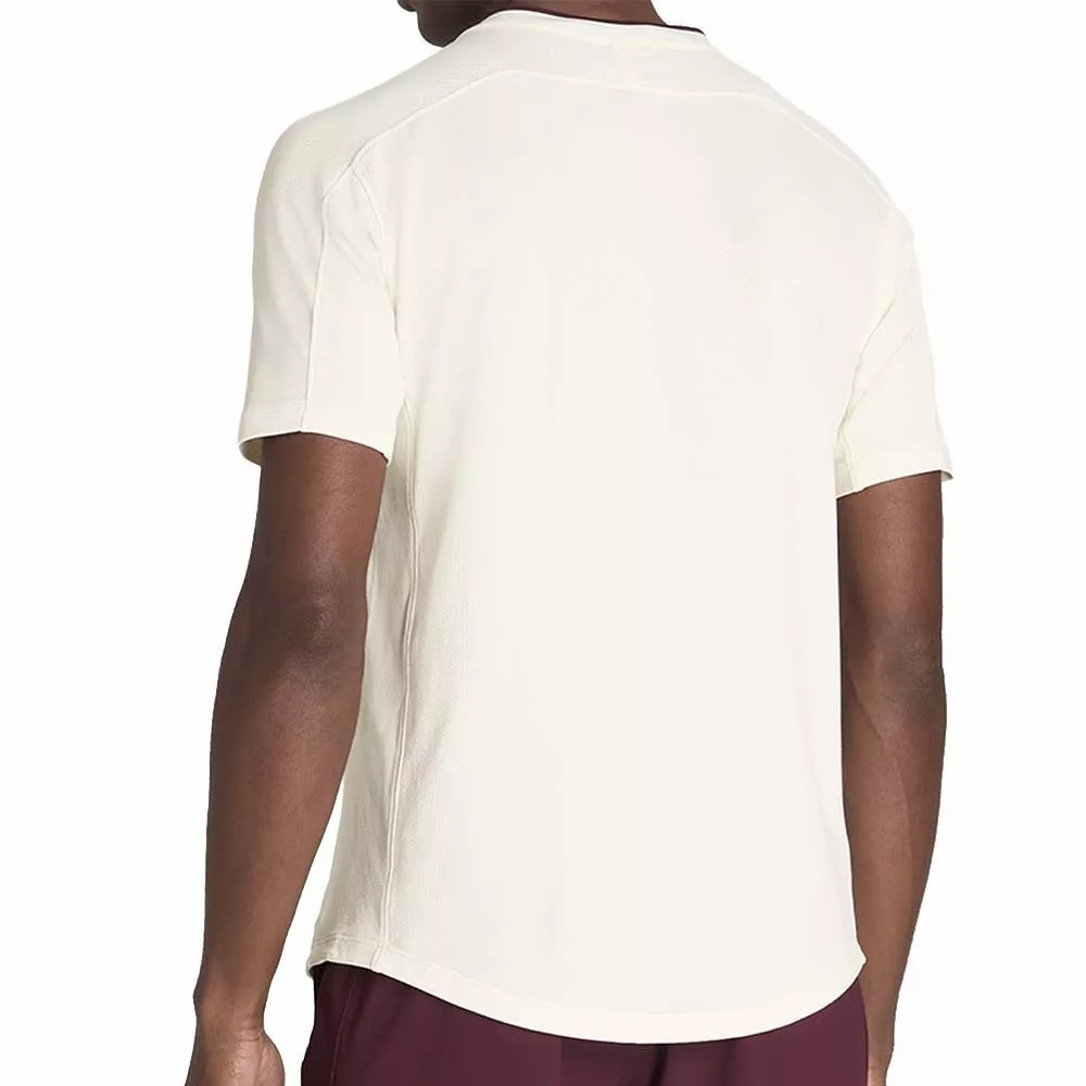 T-shirt Wilson Serve Out Homme Blanc cass&eacute;