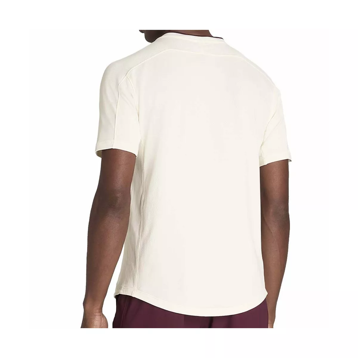T-shirt Wilson Serve Out Homme Blanc cass&eacute;