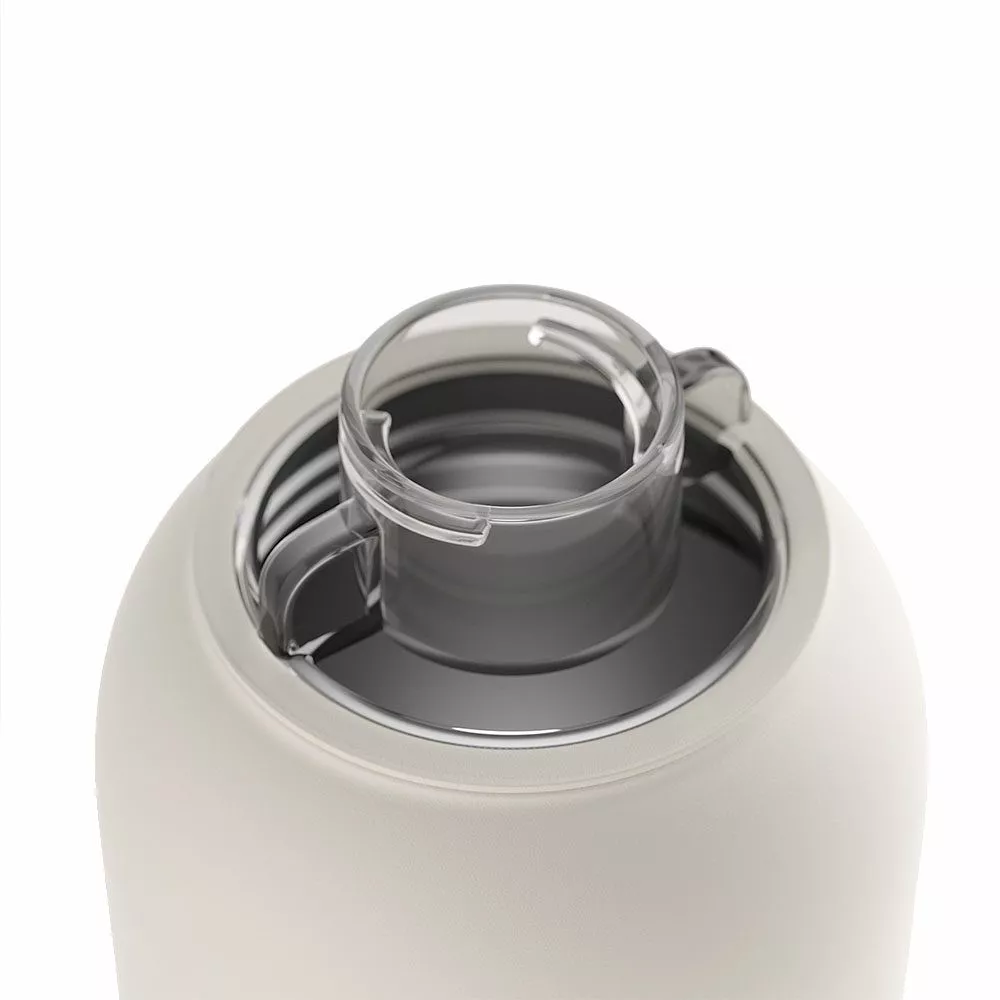 Gourde Thermo Waterdrop Blanc cr&egrave;me