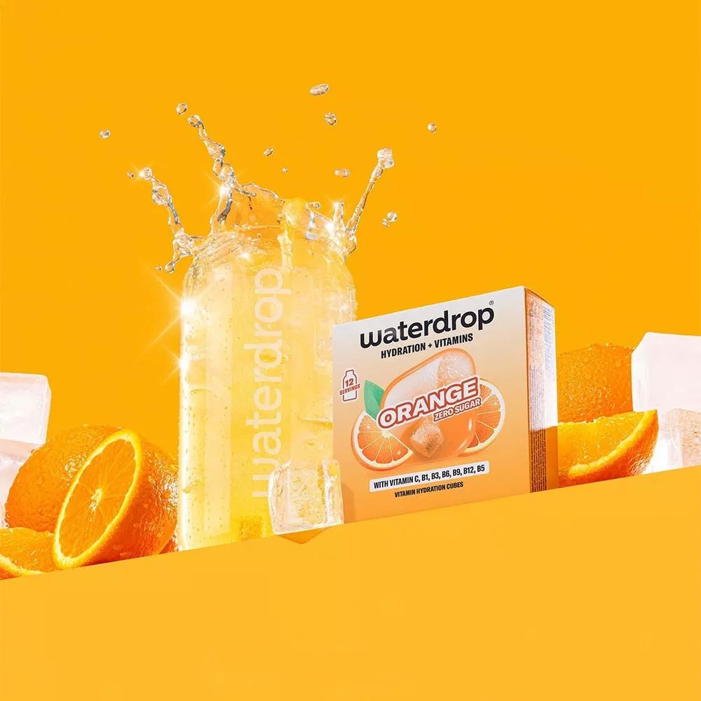 Microdrink Waterdrop Orange x12
