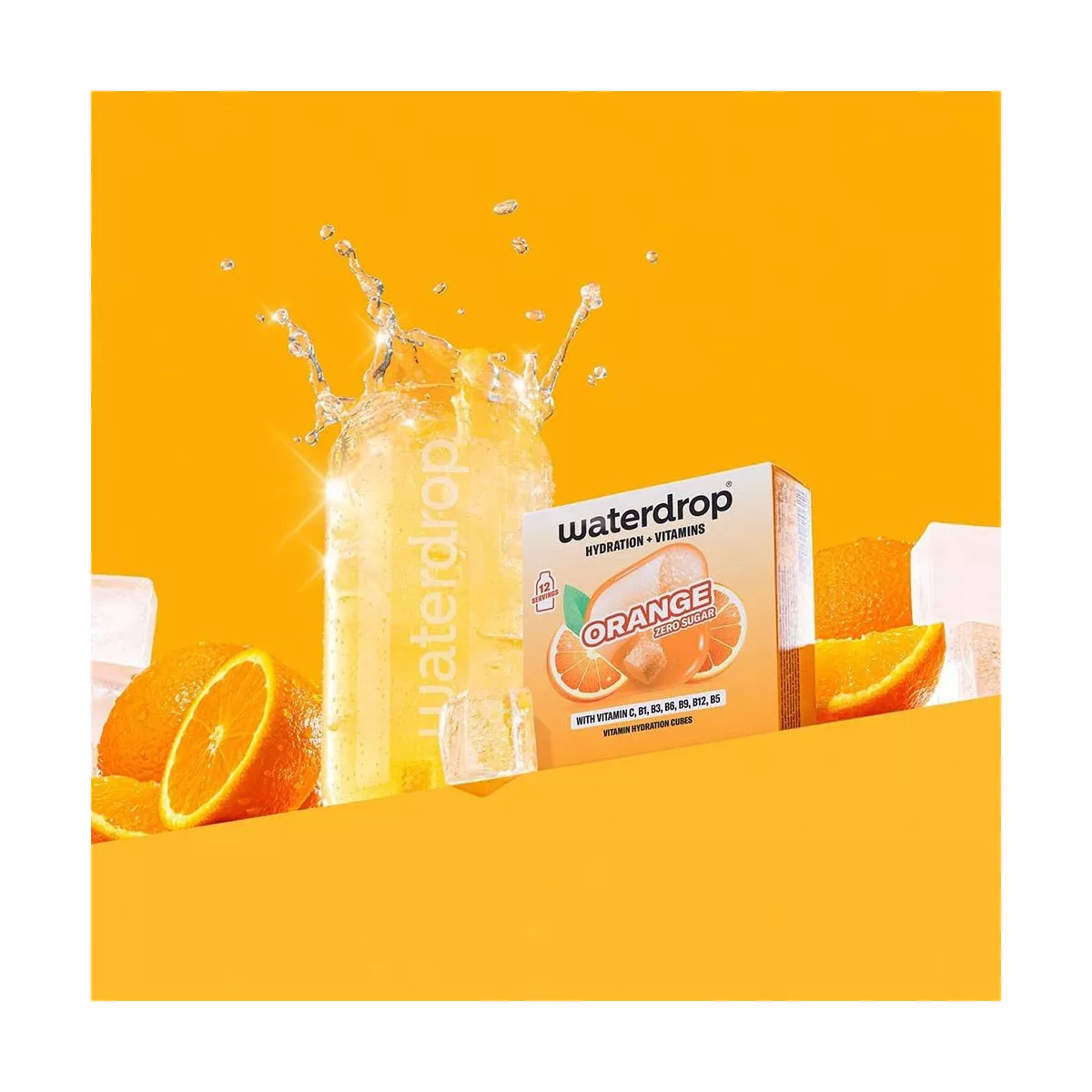 Microdrink Waterdrop Orange x12