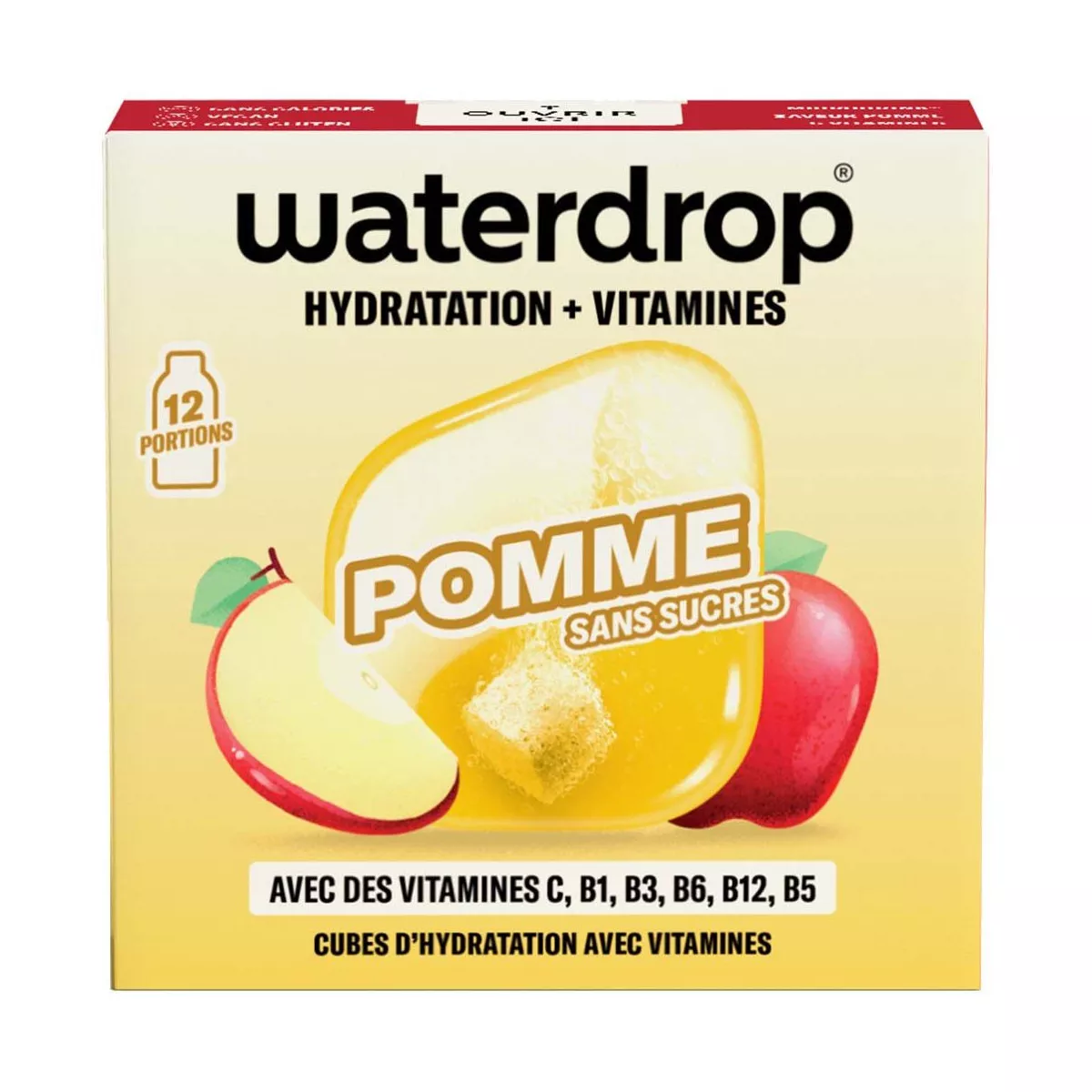 Microdrink Waterdrop Pomme x12