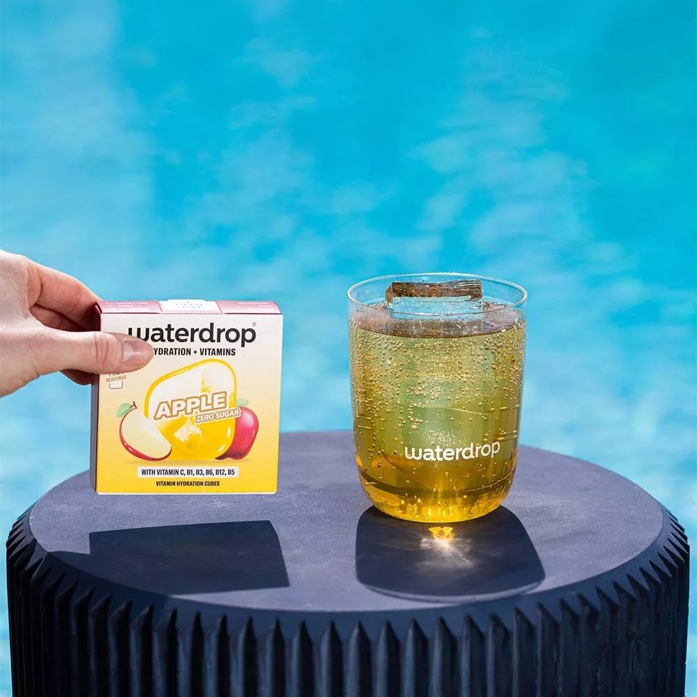 Microdrink Waterdrop Pomme x12