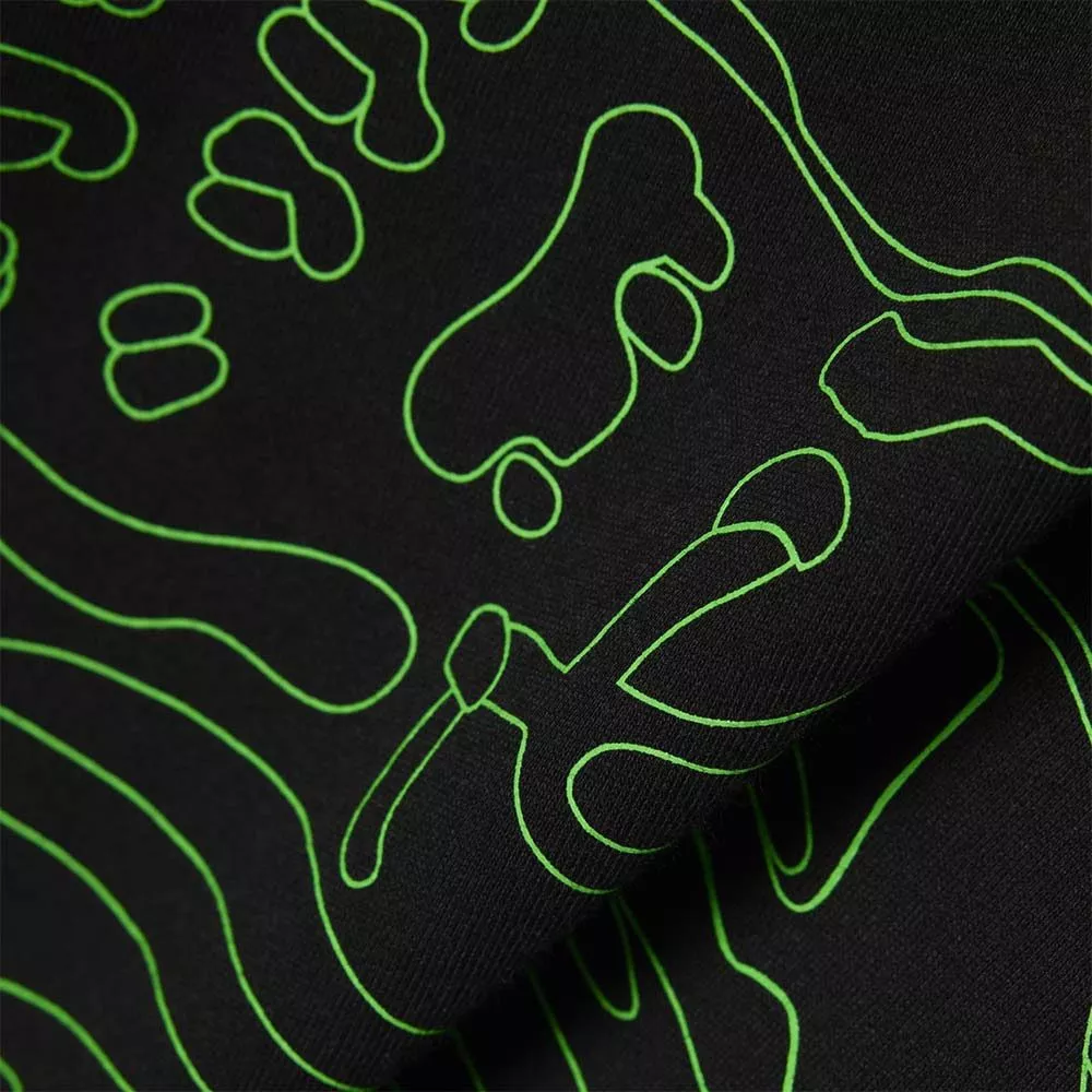 T-shirt Lacoste Sport Ultra Dry Imprim&eacute; Crocodile Noir / Vert