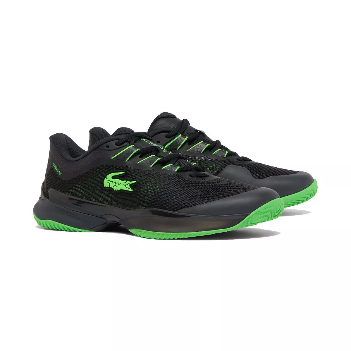 Chaussures Lacoste AG-LT Ultra Terre battue Noir / Vert