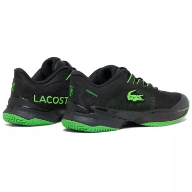 Chaussures Lacoste AG-LT Ultra Terre battue Noir / Vert