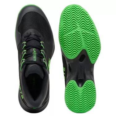 Chaussures Lacoste AG-LT Ultra Terre battue Noir / Vert
