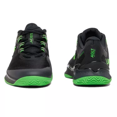 Chaussures Lacoste AG-LT Ultra Terre battue Noir / Vert