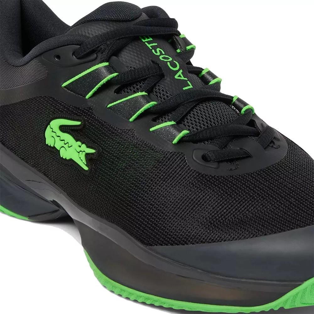 Chaussures Lacoste AG-LT Ultra Terre battue Noir / Vert