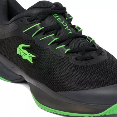 Chaussures Lacoste AG-LT Ultra Terre battue Noir / Vert