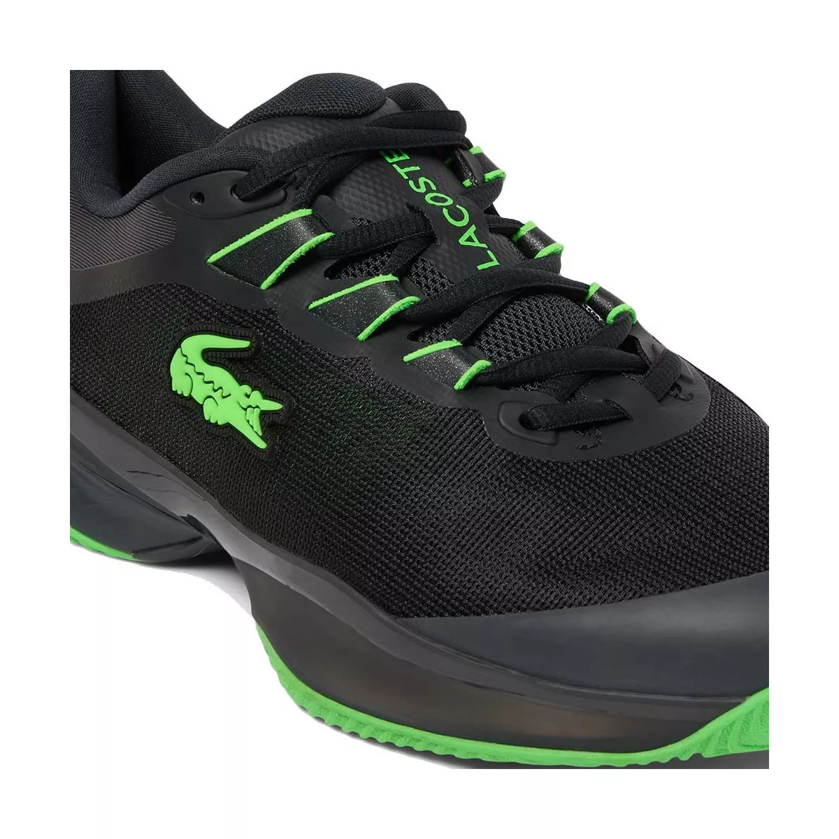 Chaussures Lacoste AG-LT Ultra Terre battue Noir / Vert