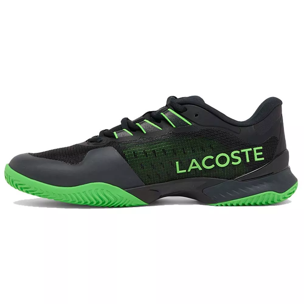Chaussures Lacoste AG-LT Ultra Terre battue Noir / Vert