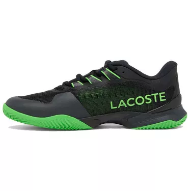 Chaussures Lacoste AG-LT Ultra Terre battue Noir / Vert