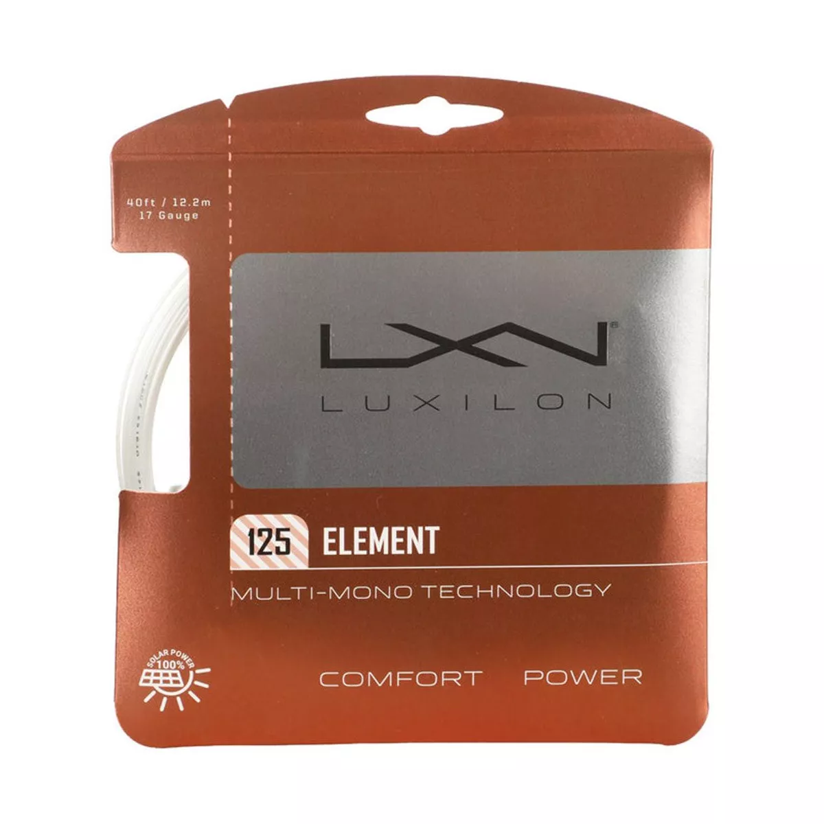 Cordage Luxilon Element Blanc 12m