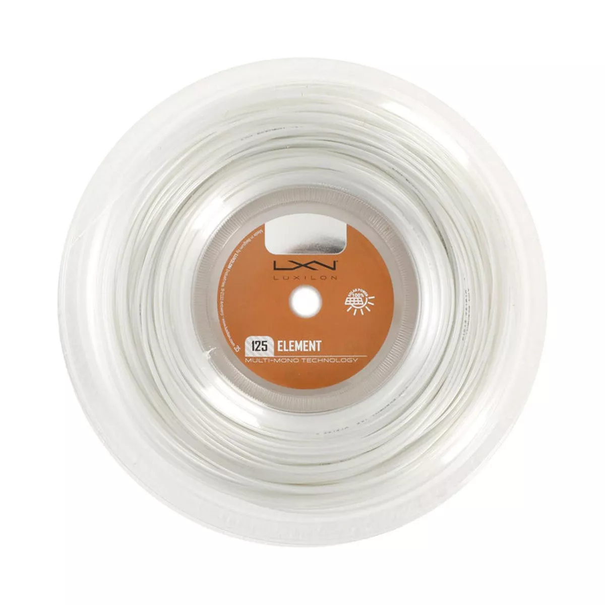 Bobine Luxilon Element Blanc 200m