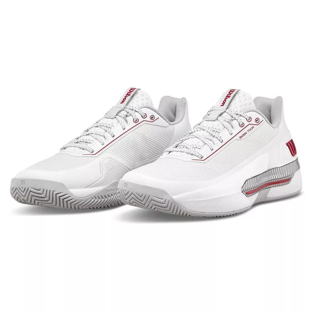Chaussures Wilson Rush Tour 5 CTC Blanc