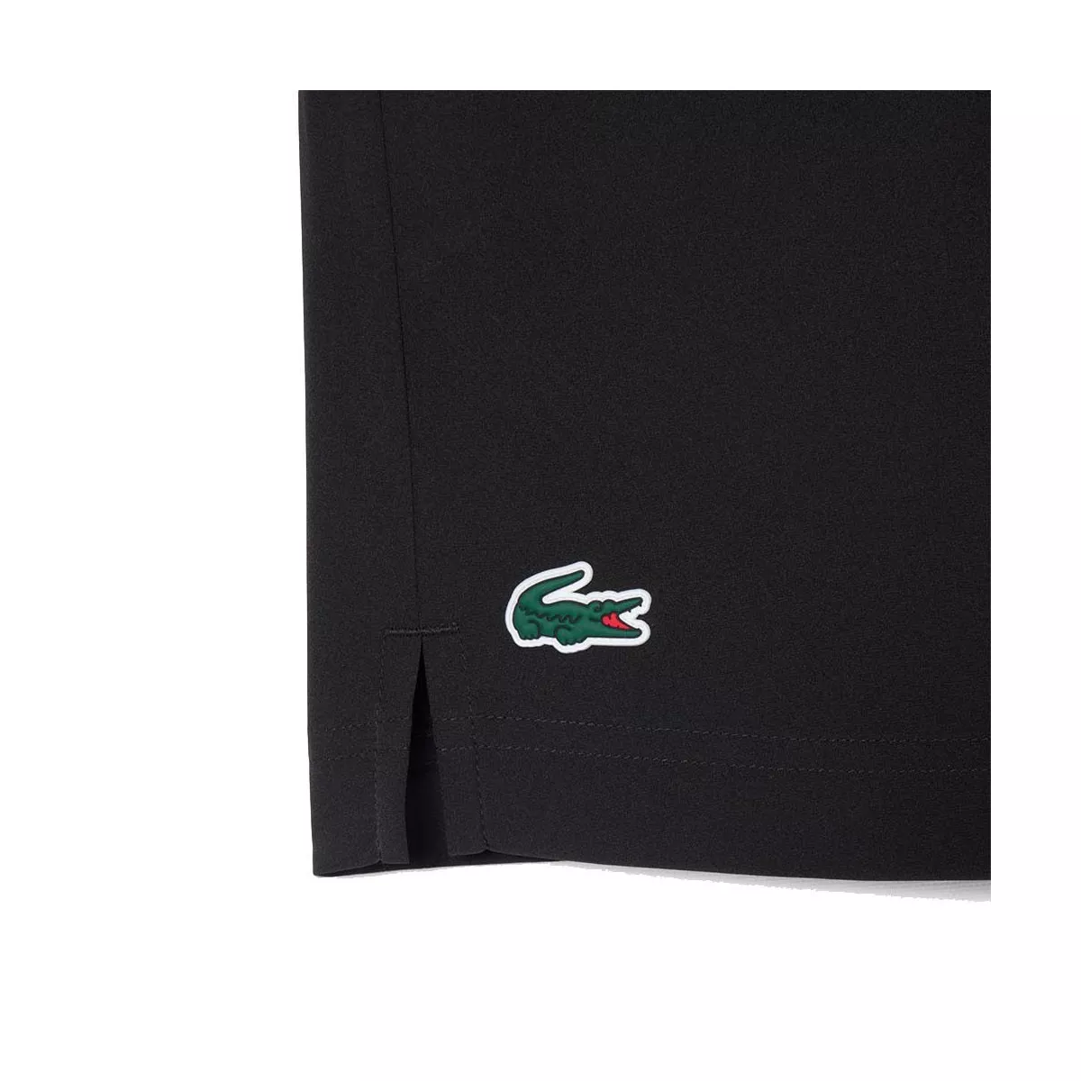 Short Lacoste Tennis Ultra Dry R&eacute;fl&eacute;chissant Noir