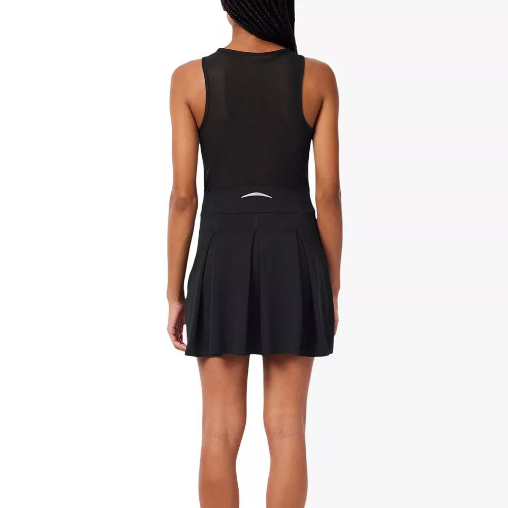 Robe Lacoste Tennis Pliss&eacute;e Stretch Noir