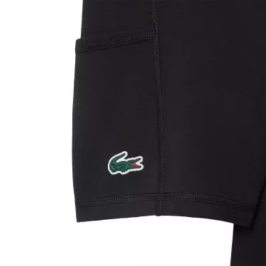 Robe Lacoste Tennis Pliss&eacute;e Stretch Noir