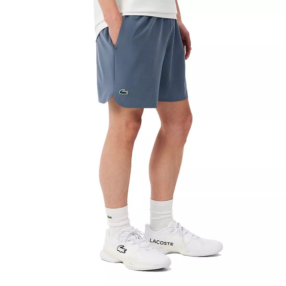 Short Lacoste Tennis x Novak Djokovic On Court Gris