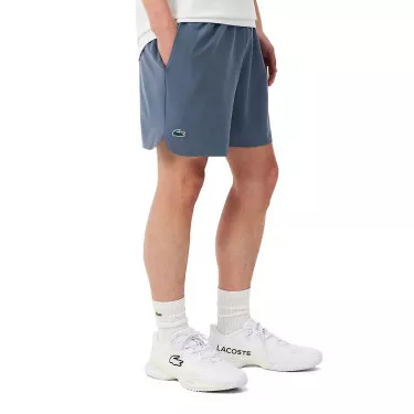 Short Lacoste Tennis x Novak Djokovic On Court Gris