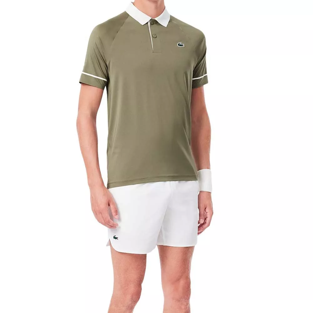 Short Lacoste Tennis x Novak Djokovic On Court Blanc