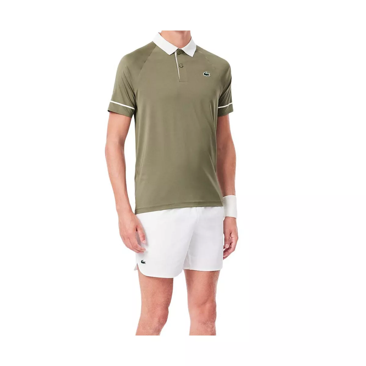 Short Lacoste Tennis x Novak Djokovic On Court Blanc