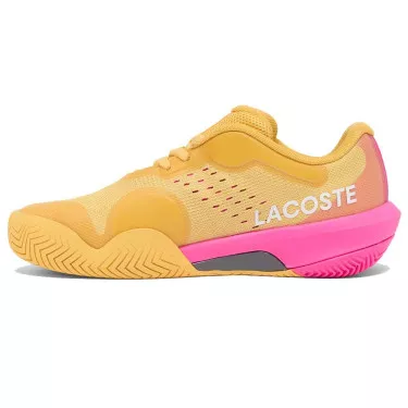 Chaussures Lacoste AG-LT Evo Femme Jaune / Rose