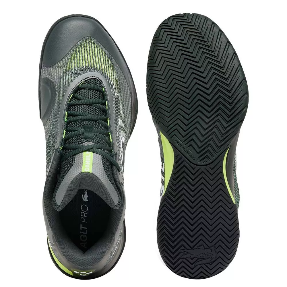Chaussures Lacoste AG-LT Pro x Daniil Medvedev Vert fonc&eacute;