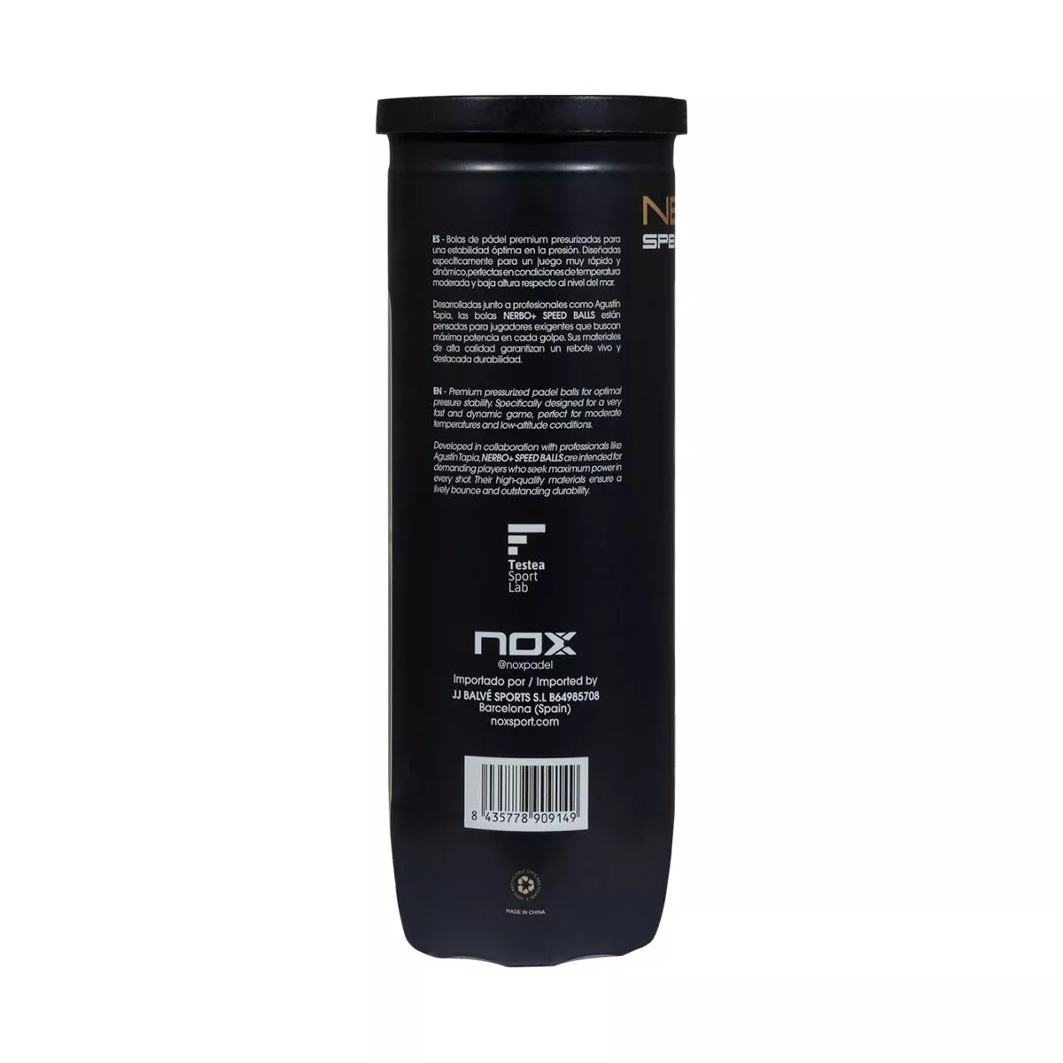 Tube de 3 balles Nox Nerbo+ Speed
