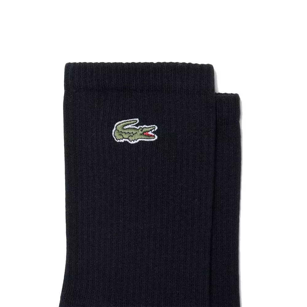 Chaussettes Lacoste Sport Long Noir (3 paires)