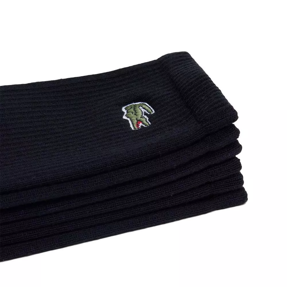 Chaussettes Lacoste Sport Long Noir (3 paires)