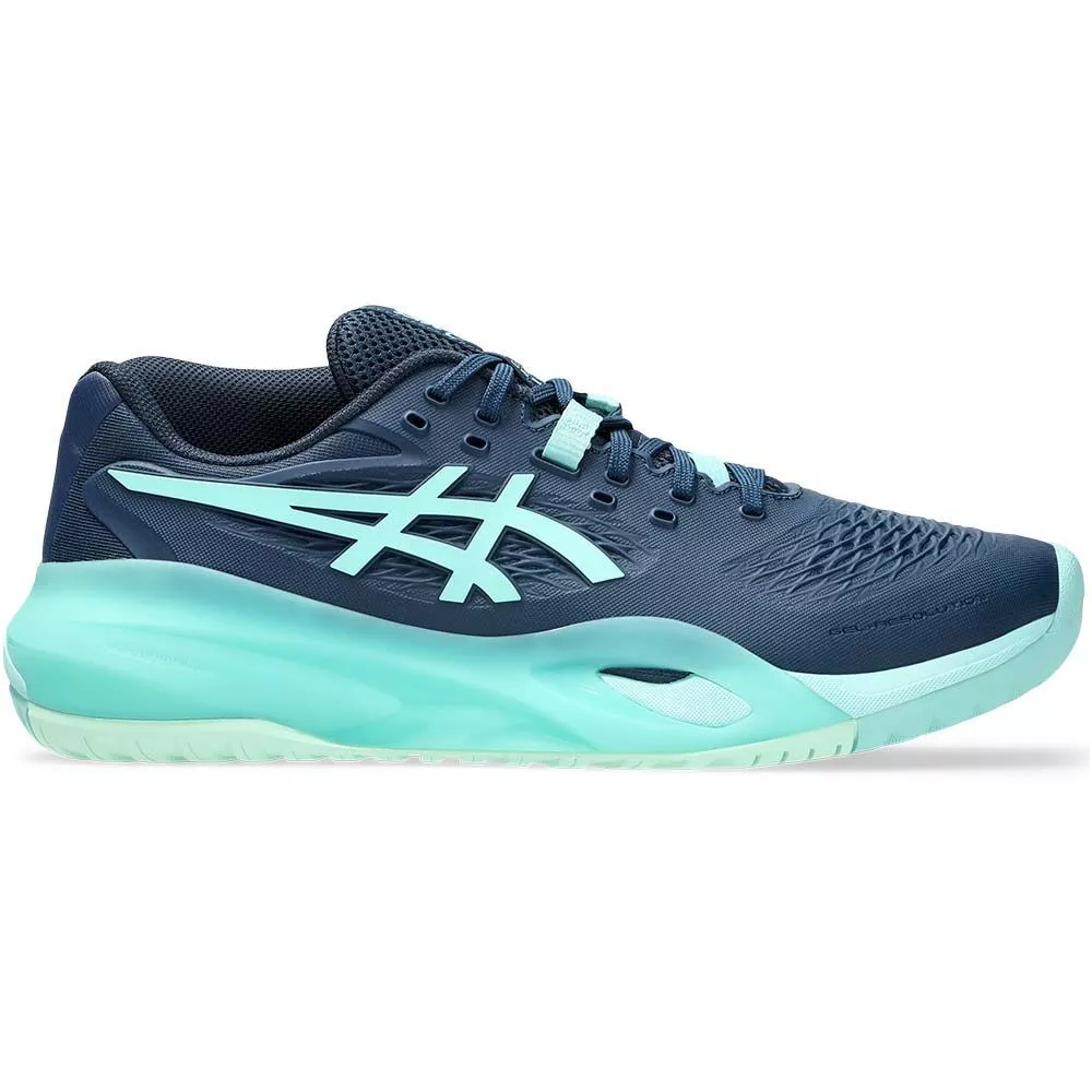 Chaussures Asics Gel Resolution X Bleu marine / Turquoise