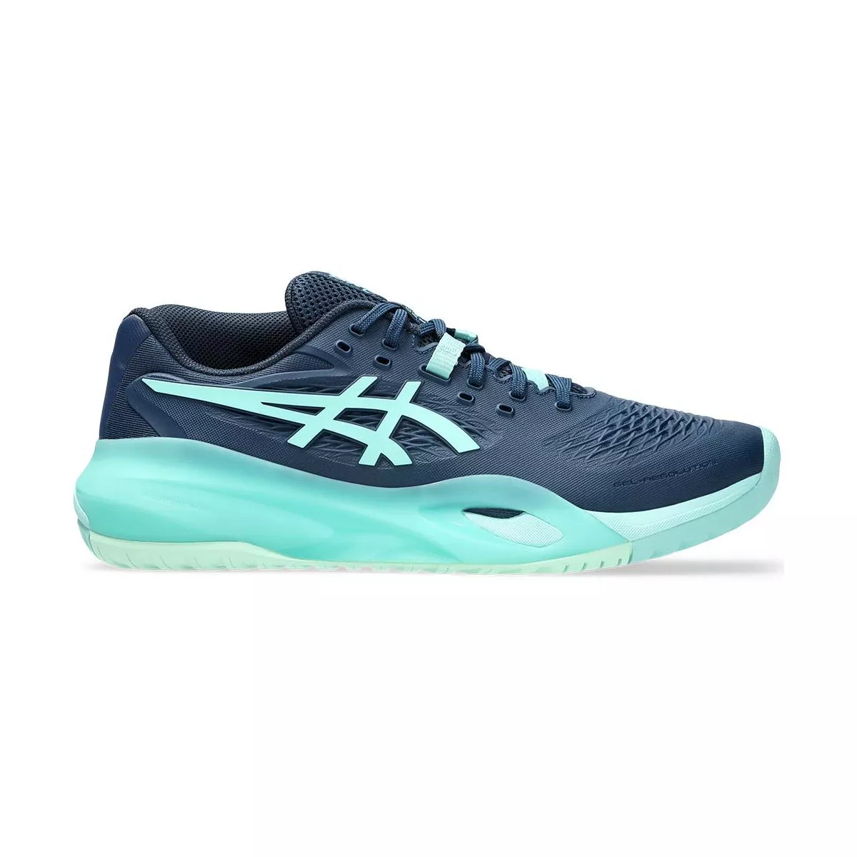 Chaussures Asics Gel Resolution X Bleu marine / Turquoise