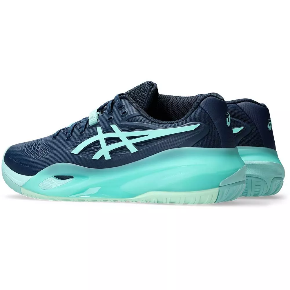 Chaussures Asics Gel Resolution X Bleu marine / Turquoise