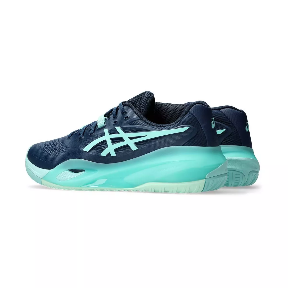 Chaussures Asics Gel Resolution X Bleu marine / Turquoise