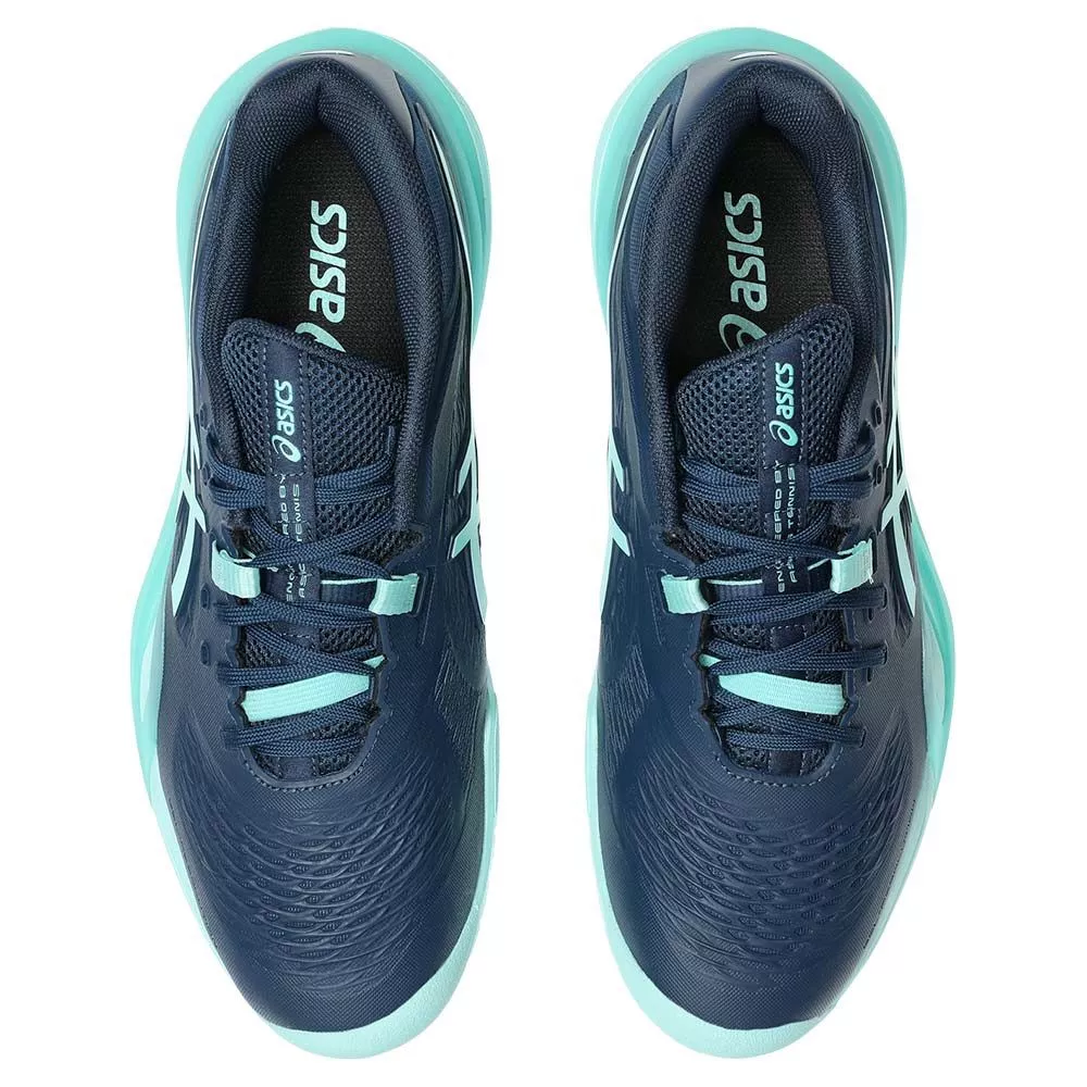 Chaussures Asics Gel Resolution X Bleu marine / Turquoise