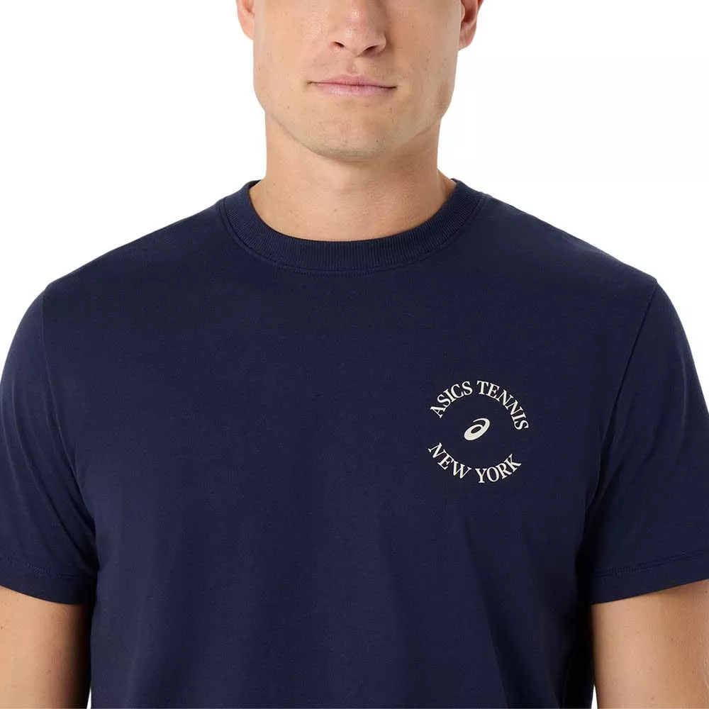 T-Shirt Asics Game Seasonal Graphic Bleu marine