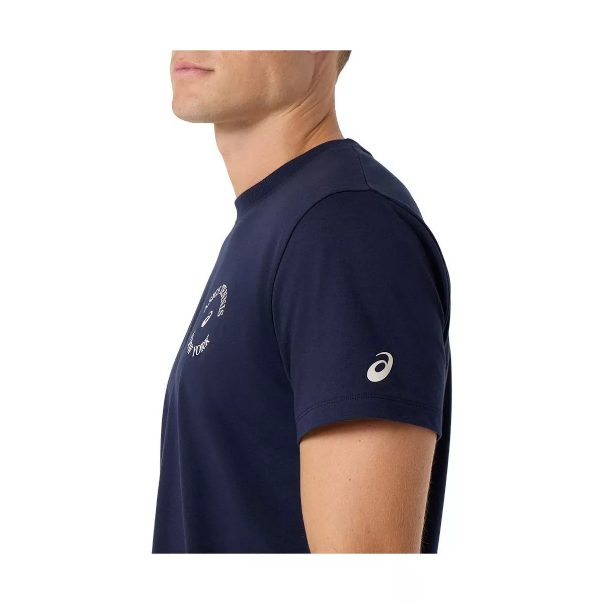 T-Shirt Asics Game Seasonal Graphic Bleu marine