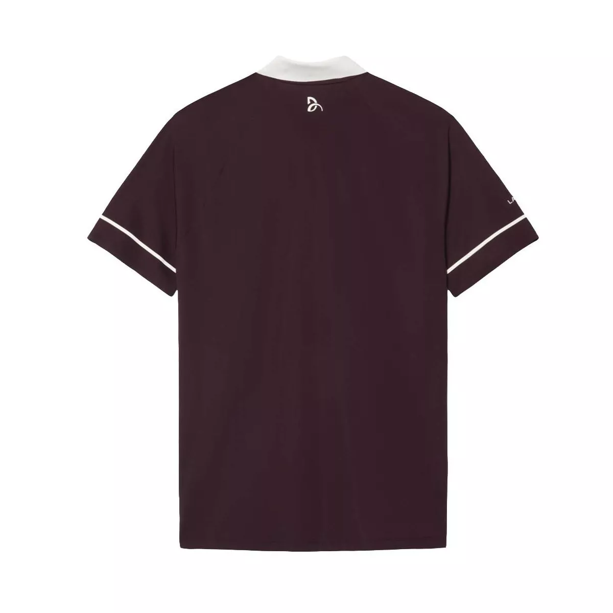 Polo Lacoste Tennis Novak Djokovic On Court Marron