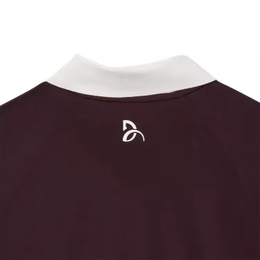Polo Lacoste Tennis Novak Djokovic On Court Marron