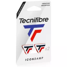 Antivibrateur Tecnifibre Icon Damp Blanc / Rouge