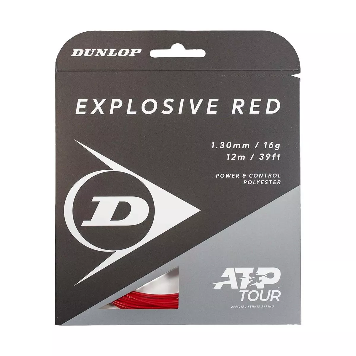 Cordage Dunlop Explosive Red 12m