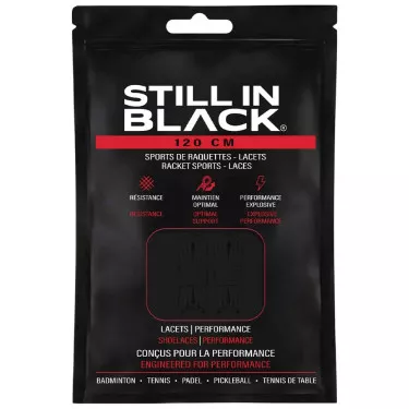 Lacets Still In Black 120cm Noir