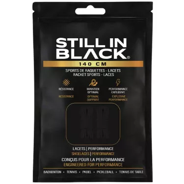Lacets Still In Black 140cm Noir