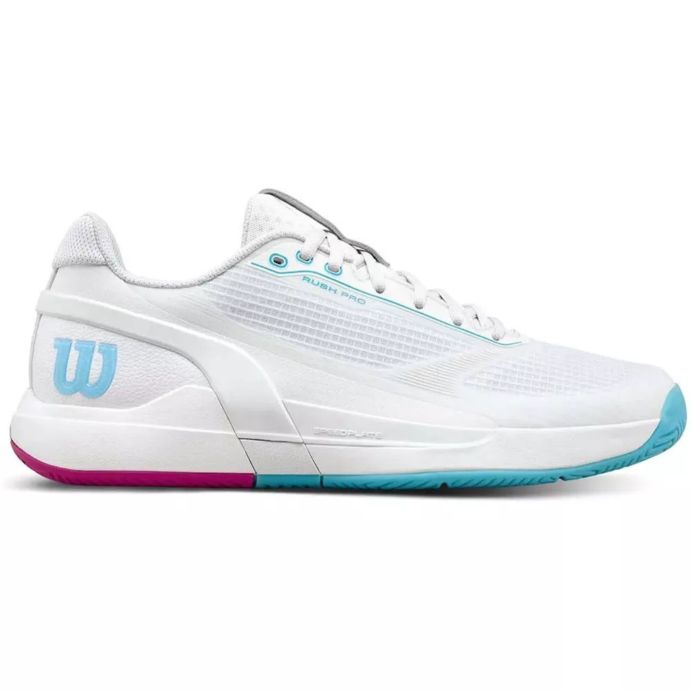 Chaussures Wilson Rush Pro 5 Slice Blanc