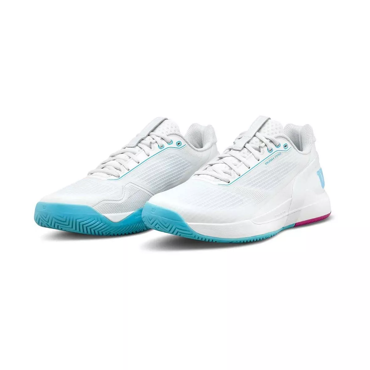 Chaussures Wilson Rush Pro 5 Slice Blanc